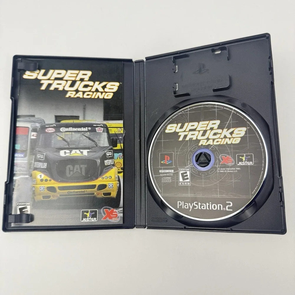 Super Trucks Racing (Sony PlayStation 2, 2003) Complete CIB Manual Tested Works